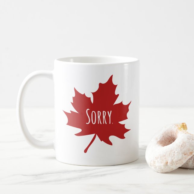 Canadian Funny Kaffemugg (Med munk)