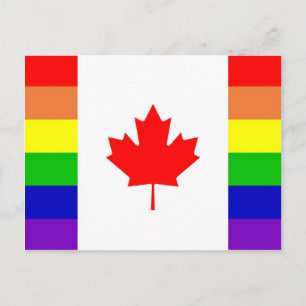 Canadian Gay pride Vykort