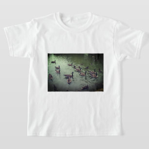 Canadian Geese & Mallard Anka T-shirt
