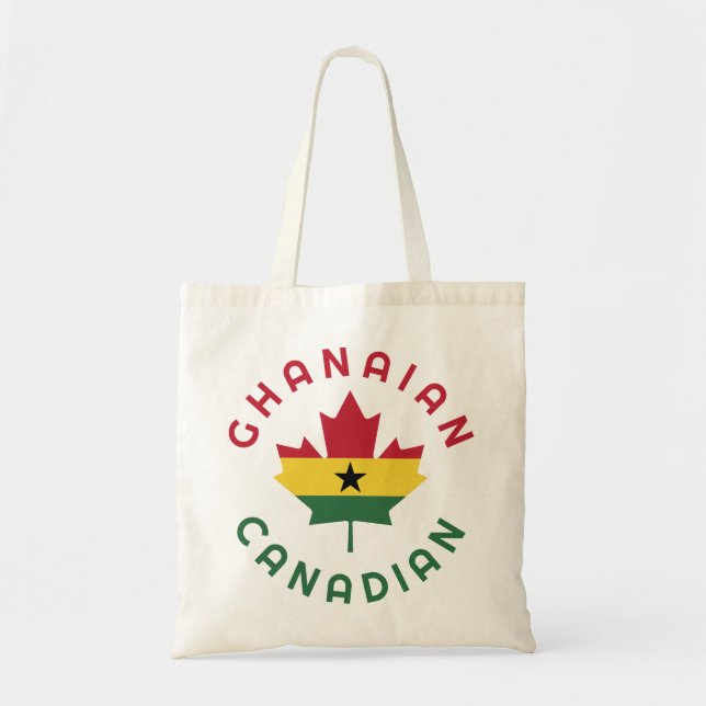 Canadian Ghanaian Roots Tygkasse (Framsidan)