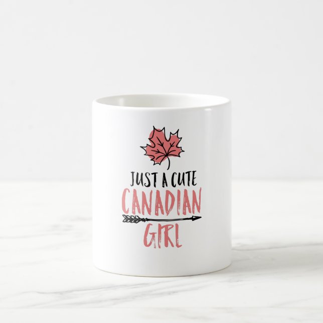 Canadian Girl Canada Gift Kaffemugg (Center)