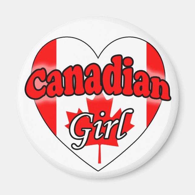 Canadian Girl Magnet (Framsidan)