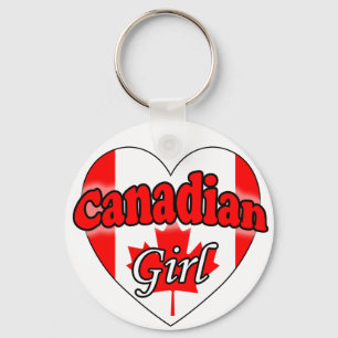 Canadian Girl Nyckelring