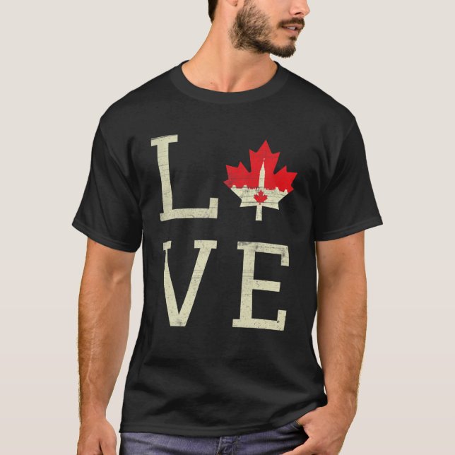 Canadian Girl Unbryable Canadian Flagga Strong Wom T Shirt (Framsida)