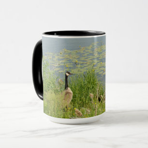 Canadian Goose by Vatten Lillies Mugg