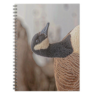 Canadian Goose Porträtt Anteckningsbok