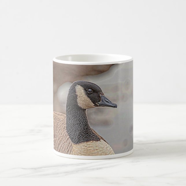 Canadian Goose Porträtt Kaffemugg (Center)