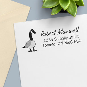 Canadian Goose Returadress Självfärgande Stämpel
