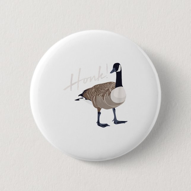 Canadian Goose Shirt Honk Funny Cute Bird Hunter G Knapp (Framsida)