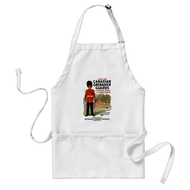 Canadian Grenadier Guards Förkläde (Framsidan)