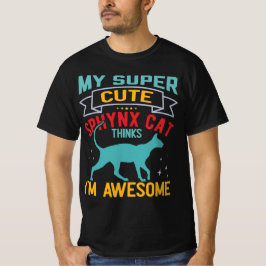 Canadian Hairless Sphynx Cat Funny T Shirt