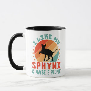 Canadian Hairless Sphynx Cat Owner Humor Mugg