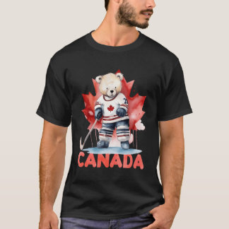 Canadian Hockey is Maple Löv is Canada T Shirt