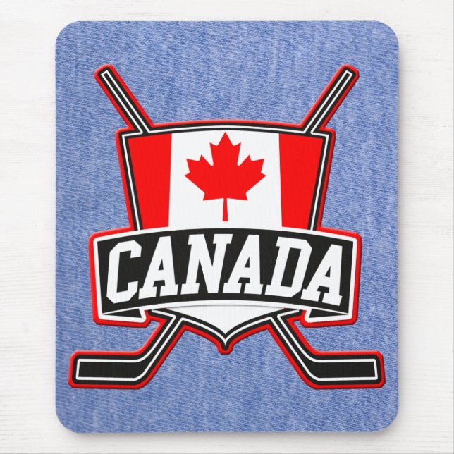 Canadian Hockey Logotyp Musmatta (Framsidan)