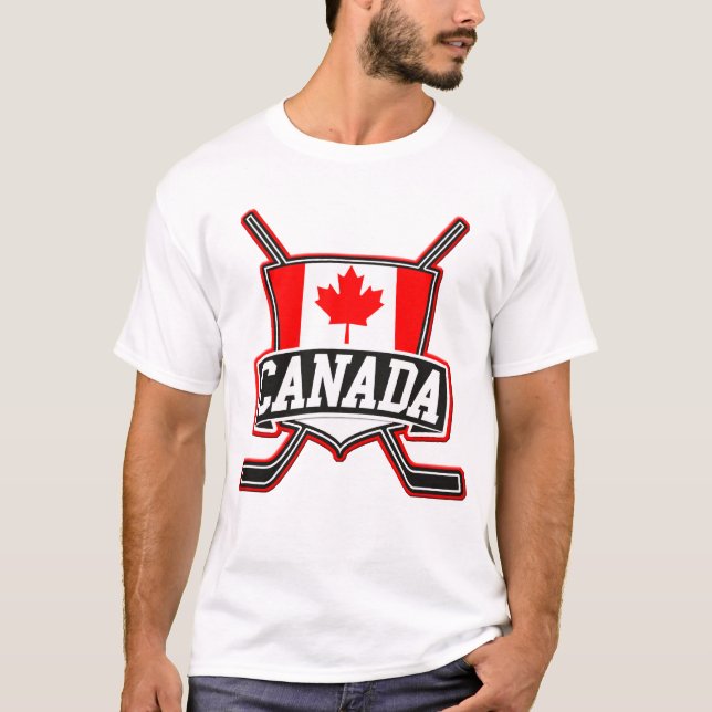 Canadian Hockey Logotyp Tee (Framsida)