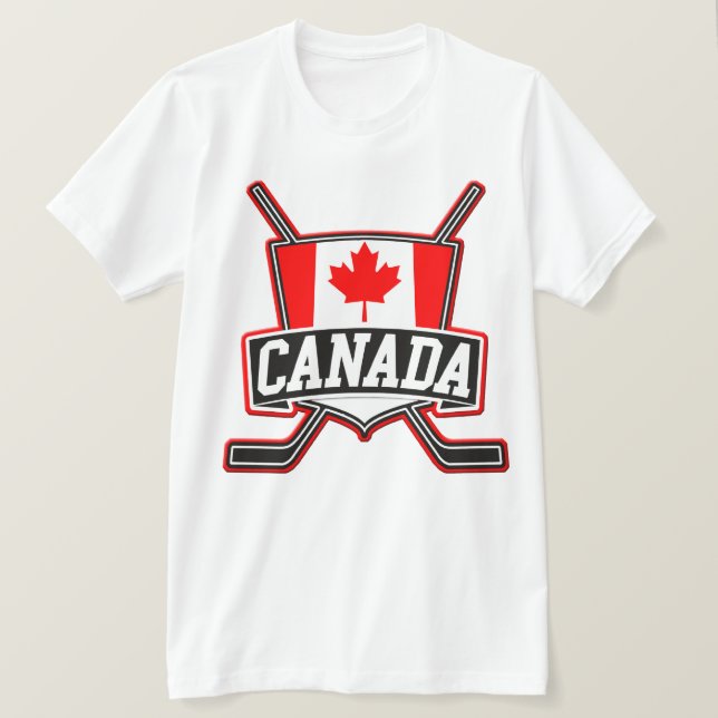 Canadian Hockey Logotyp Tröja (Design framsida)
