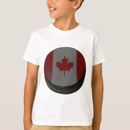 Canadian Hockey Puck T Shirt