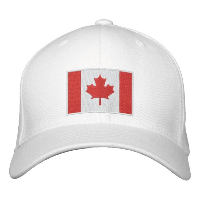 Canadian Hockey Team Broderad Keps (Framsida)