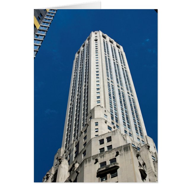 Canadian Imperial Bank New York Hälsningskort (Framsidan)