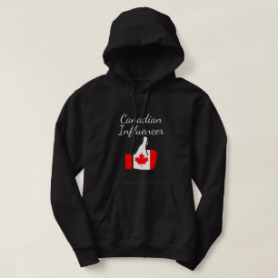 Canadian Influencer thumbs up Lighthouroute Hoodie