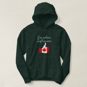 Canadian Influencer thumbs up Lighthouroute Hoodie