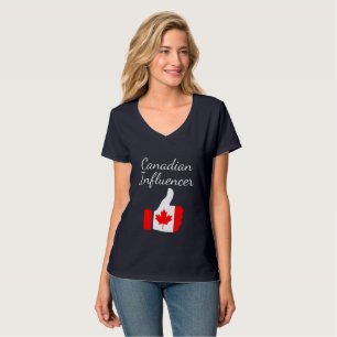 Canadian Influencer thumbs up Lighthouroute T Shirt