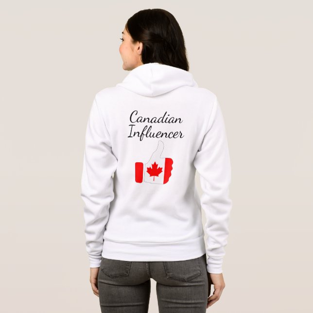 Canadian Influencer thumbs up Lighthouroute T Shirt (Hel baksida)