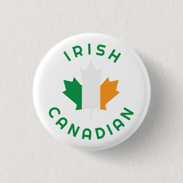 Canadian Irish Roots Knapp (Framsida)