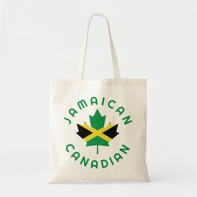 Canadian Jamaican Roots Tygkasse (Framsidan)