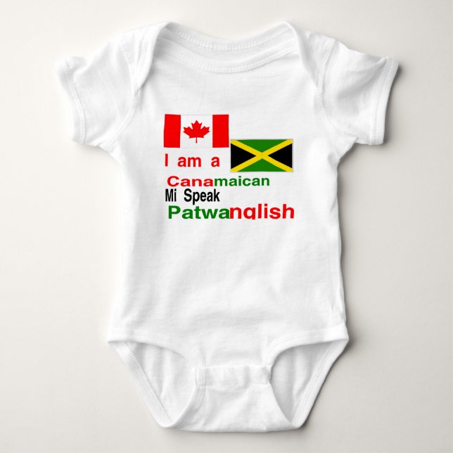 Canadian jamaican tee shirt (Framsida)