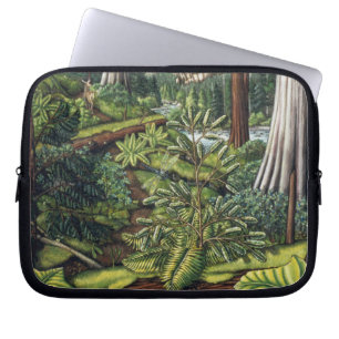Canadian Landcape Laptop sleeve Forest Fodral