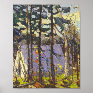 Canadian Landscape - Artists Camp by Tom Thomson Poster