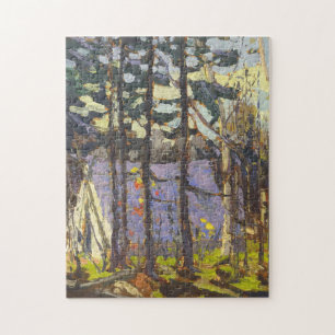 Canadian Landscape - Artists Camp by Tom Thomson Pussel