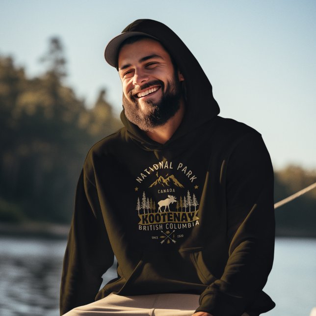 Canadian Landscape of Kootenay National Park Hoodie (Skapare uppladdad)