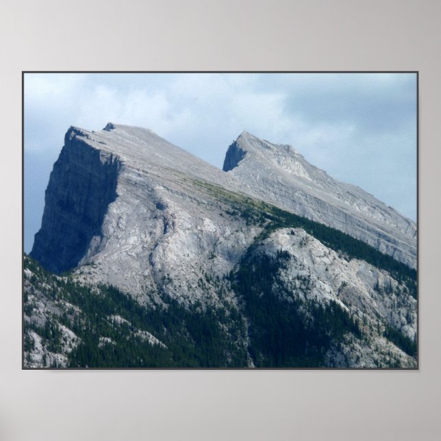 Canadian Ligcape Banff Rocky mountains Print Poster (Framsidan)