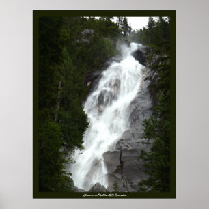 Canadian Ligcape Väster Kusten Forest Art Skriv ut Poster