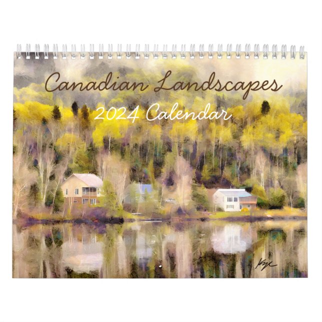 Canadian Ligcape Wall Calendar Kalender (Omslag)