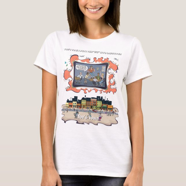 Canadian Logger | Bar Humor Women's T-Shirt (Framsida)