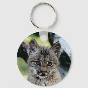 Canadian Lynx Kitten Nyckelring