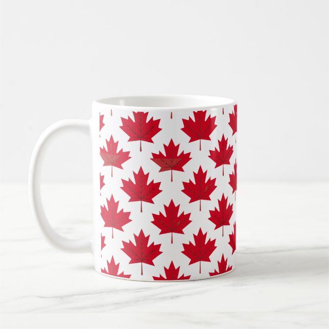 Canadian Maple Leaf Kaffemugg (Vänster)