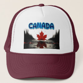 Canadian Maple Leaf Nature Landscape Keps