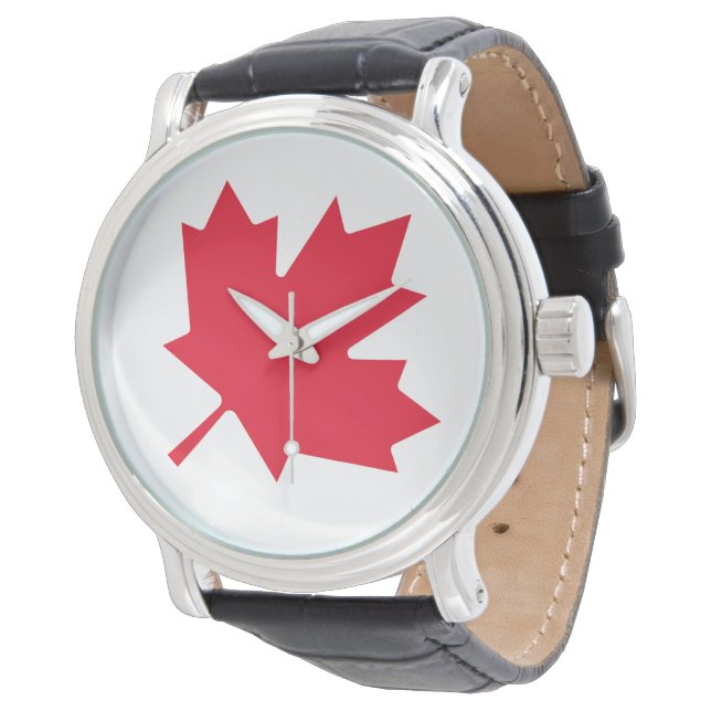 Canadian Maple Löv Armbandsur (Vinklad)