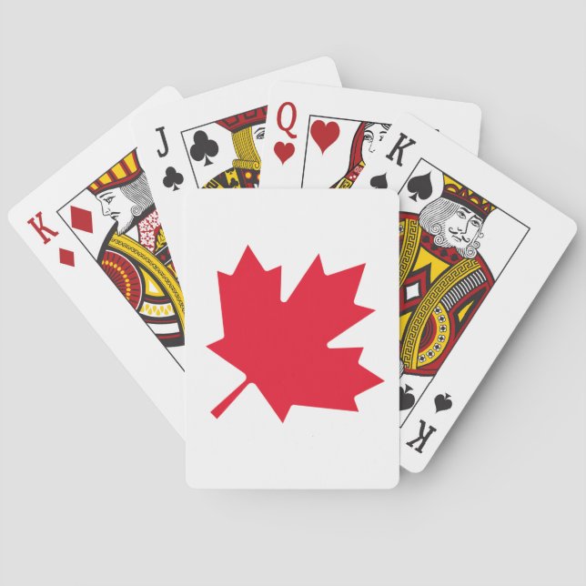 Canadian Maple Löv Casinokort (Baksidan)