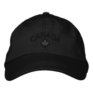 Canadian Maple Löv Embroidery Canada Broderad Keps