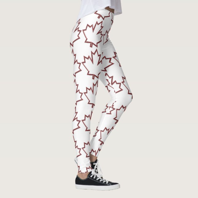 Canadian Maple Löv Leggings (Höger)