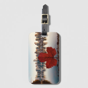 Canadian Maple Löv Luggage Tag Bagagebricka