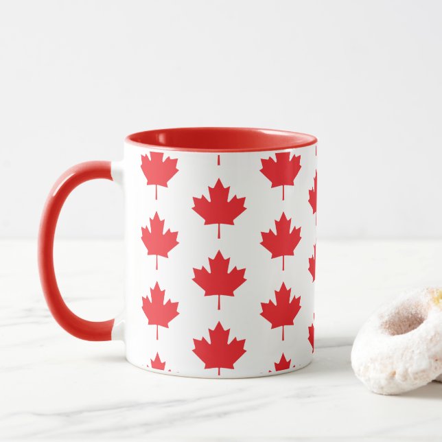 Canadian Maple Löv Mugg (Med munk)
