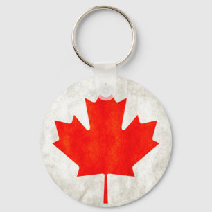 Canadian Maple Löv Nyckelring