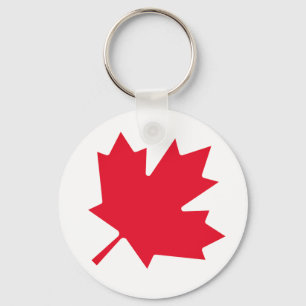 Canadian Maple Löv Nyckelring