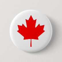 Canadian Maple Löv Pin, Made in Canada Pin, Elbow